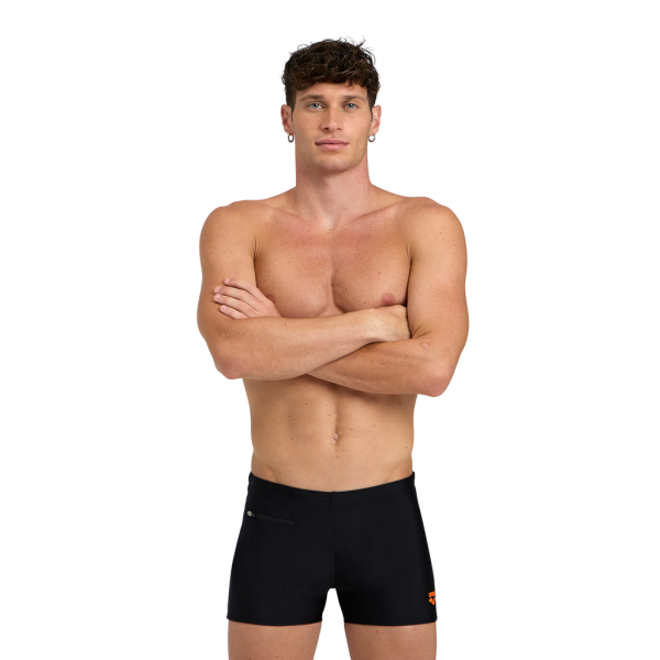 Arena M Arena Zip Swim Short D 6 black Herren