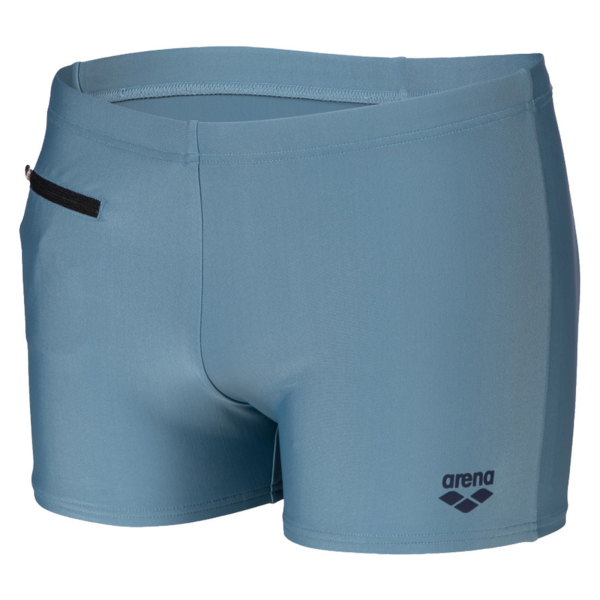 Arena M Arena Zip Swim Short D 8 stone grey Herren
