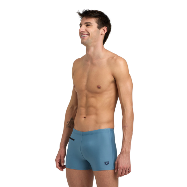 Arena M Arena Zip Swim Short D 10 stone grey Herren