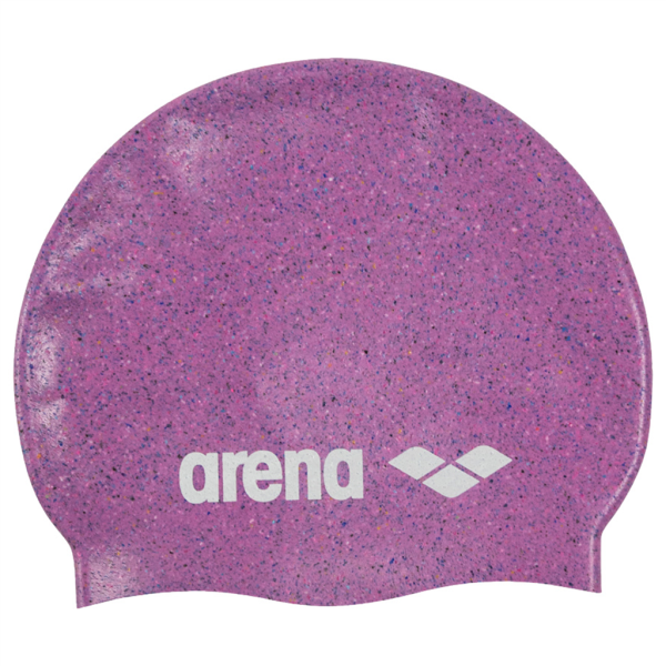 Arena Jr Silicone Cap one size pink multi Unisex