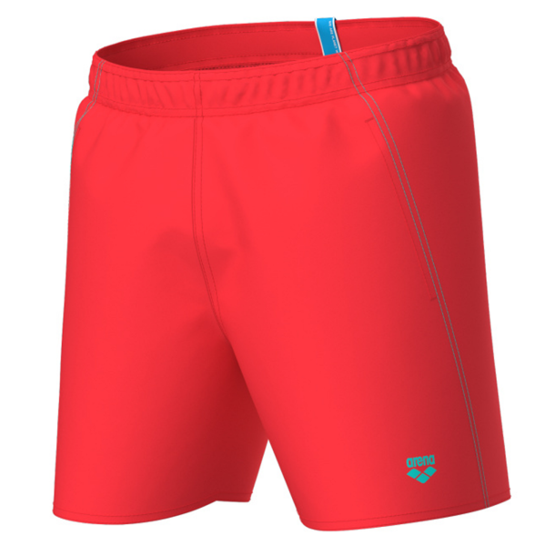 Arena M Fundamentals Boxer R XL fluo red/water Herren