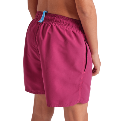 Arena B Beach Boxer Solid R 140 dark purple/calypso coral Jungen Produktbild 2