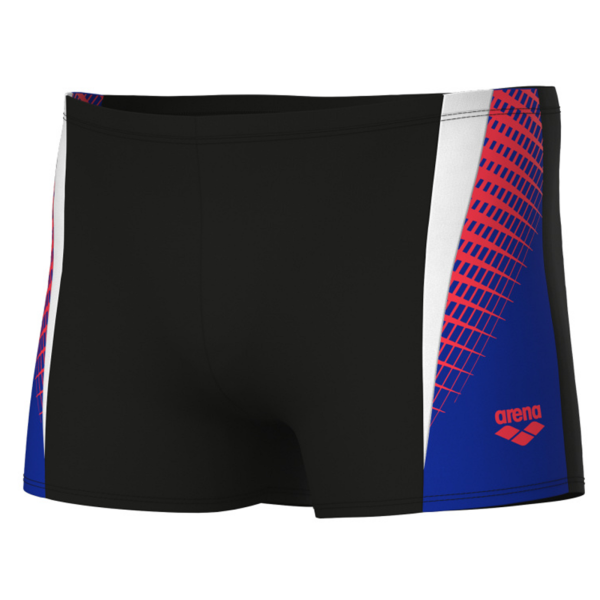 Arena M Threefold Short R D 10 black/blue china/white Herren
