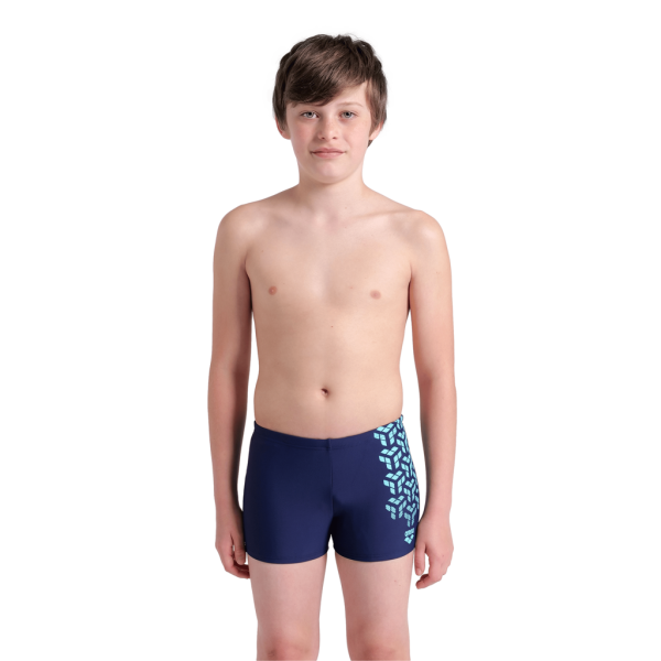 Arena B Arena Kikko V Swim Short Graphic 164 navy/water Jungen