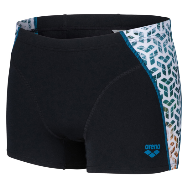 Arena M Arena Planet Water Swim Short D 4 black/white multi Herren