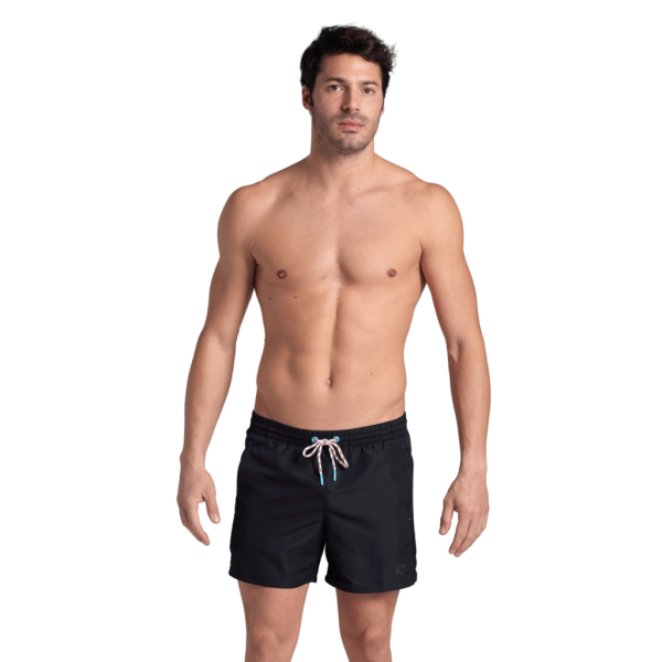 Arena M Arena Pro_File Beach Short Logo XL black/asphalt Herren