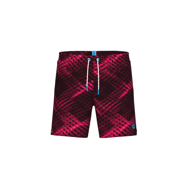 Arena M Beach Boxer Allover M dark purple multi Herren