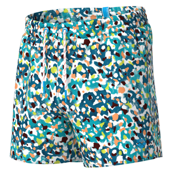 Arena M Beach Short Allover XXL water/white multi Herren