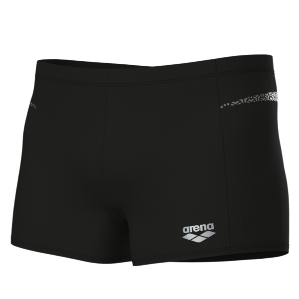 Arena M Arena Pro_File Swim Short Graphic D 5 black/silver Herren