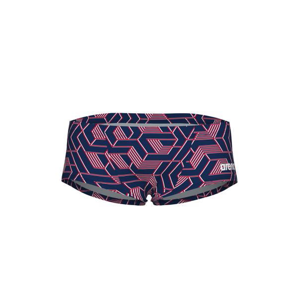 Arena M Arena Escape Swim Low Waist Short D 8 team redwhiteblue Herren