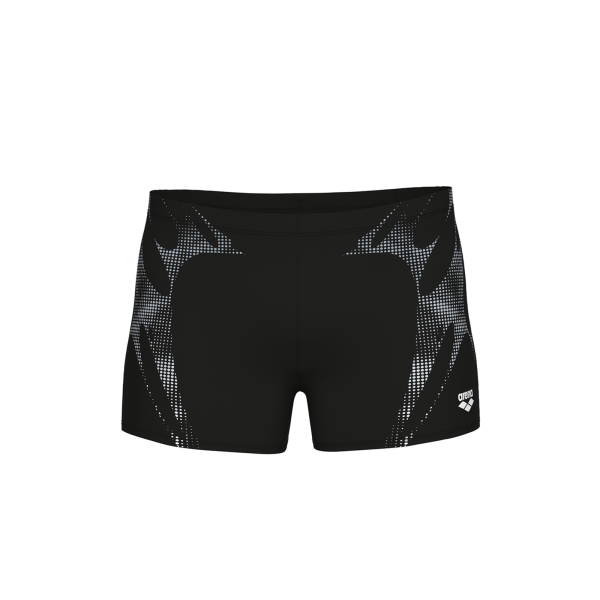 Arena M Arena Spider Web Swim Short D 7 black/white Herren