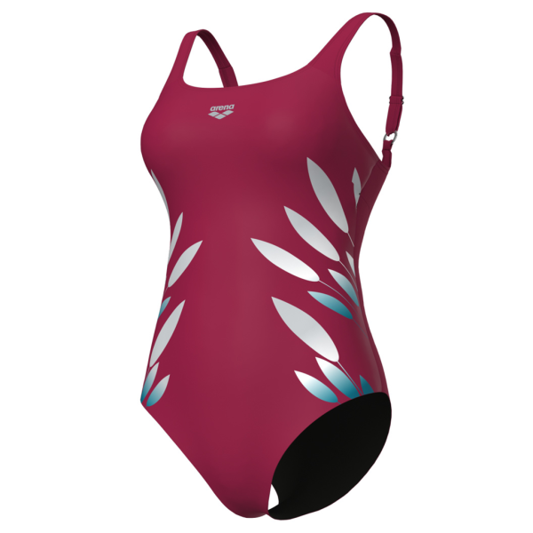 Arena W Arena Swimsuit Marta Wing Back C Cup D 44 red onion/red onion multi Damen