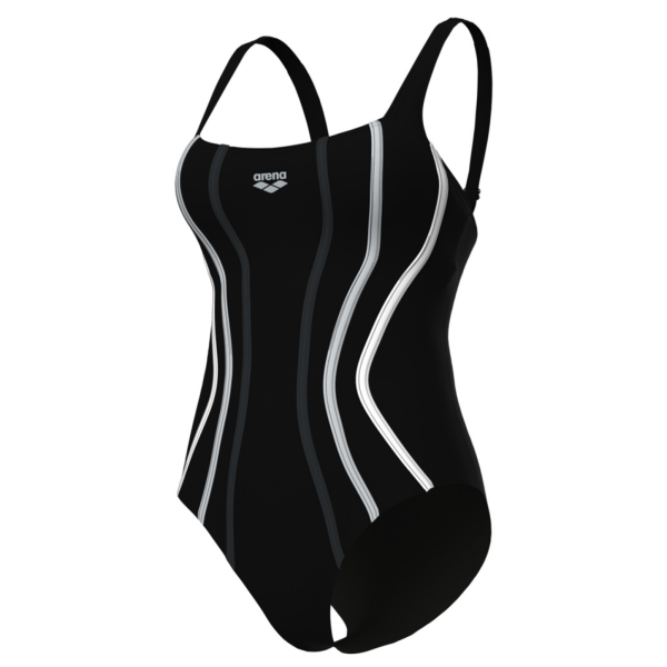 Arena W Arena Swimsuit Sofia Soft Curve Back C Cup D 36 black/black Damen