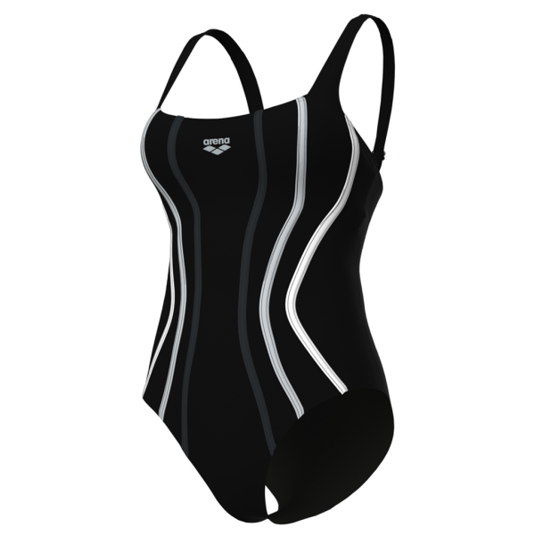 Arena W Arena Swimsuit Sofia Soft Curve Back C Cup D 48 black/black Damen