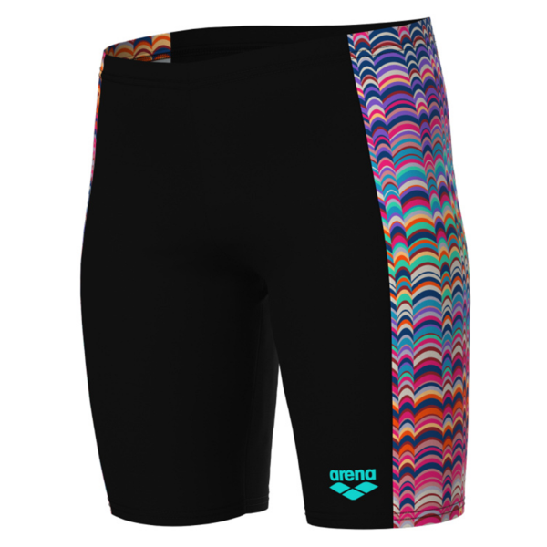 Arena B Arena Ondulation Swim Jammer 152 black/multi violet Jungen