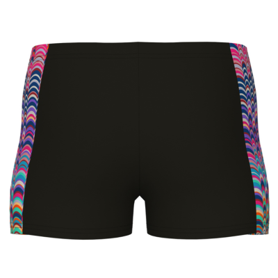 Arena B Arena Ondulation Swim Short 164 black/multi violet Jungen Produktbild 2
