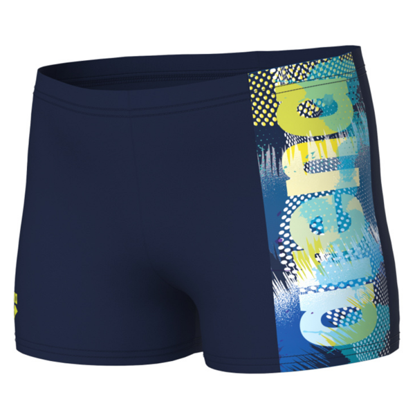 Arena B Arena Light Tricks Swim Short 164 navy/multi Jungen