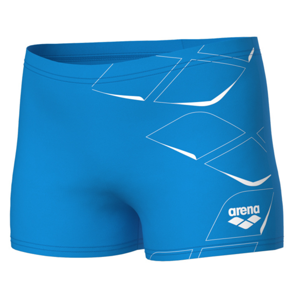 Arena B Arena Losange Graphic Swim Short 116 turquoise Jungen