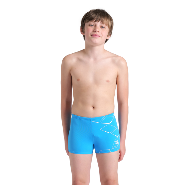 Arena B Arena Losange Graphic Swim Short 152 turquoise Jungen