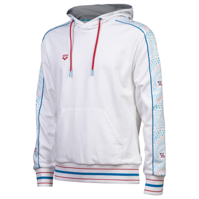 Arena Arena Fireflow Hooded Sweat Inserts S white/white multi Unisex Produktbild 1