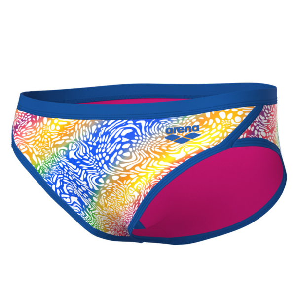 Arena M Arena Swim Briefs Printed D 4 royal/white multi Herren