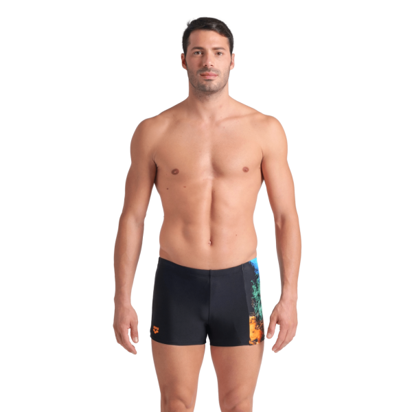 Arena M Arena Vibrant Swim Short D 6 black/black multi Herren