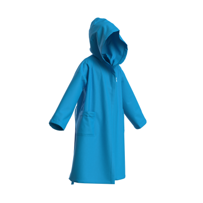 Arena Jr Arena Zeal Robe 164 turquoise/white Unisex Produktbild 1