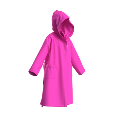Arena Jr Arena Zeal Robe 140 shocking pink/white Unisex Produktbild 1
