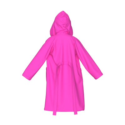 Arena Jr Arena Zeal Robe 140 shocking pink/white Unisex Produktbild 2