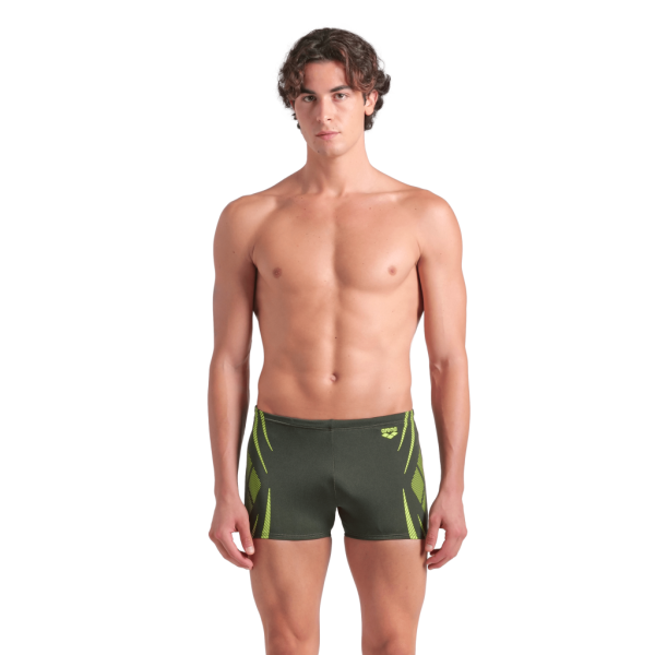 Arena M Arena Poseidonia Swim Short D 10 dark sage/artic lime Herren