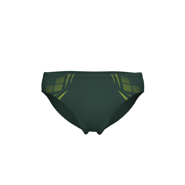 Arena M Arena Poseidonia Swim Briefs D 6 dark sage/artic lime Herren