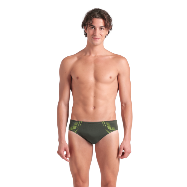 Arena M Arena Poseidonia Swim Briefs D 7 dark sage/artic lime Herren