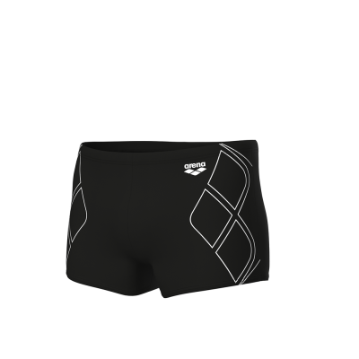 Arena M Arena Graphic Swim Short D 5 black/white Herren Produktbild 1