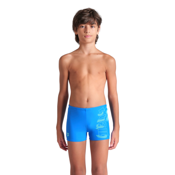 Arena B Arena Tales Swim Short 140 blue china/water Jungen