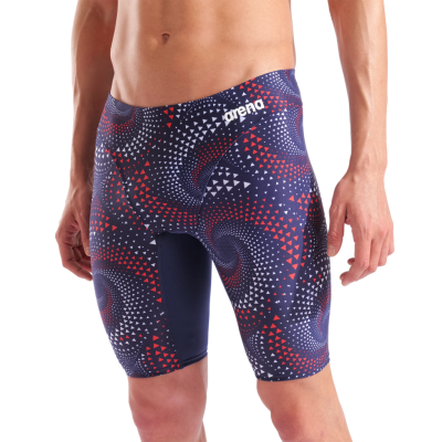 Arena M Arena Fireflow Swim Jammer D 7 navy/team redwhiteblue Herren Produktbild 1