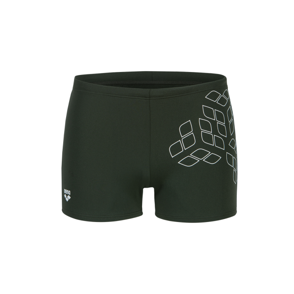 Arena M Arena Kikko Graphic Swim Short D 6 dark sage/white Herren