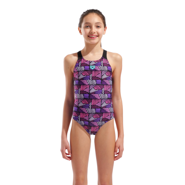 Arena G Arena Candies Swimsuit Swim Pro Back L 116 multi pink/black M&auml;dchen