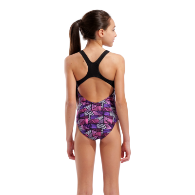 Arena G Arena Candies Swimsuit Swim Pro Back L 140 multi pink/black M&auml;dchen Produktbild 3