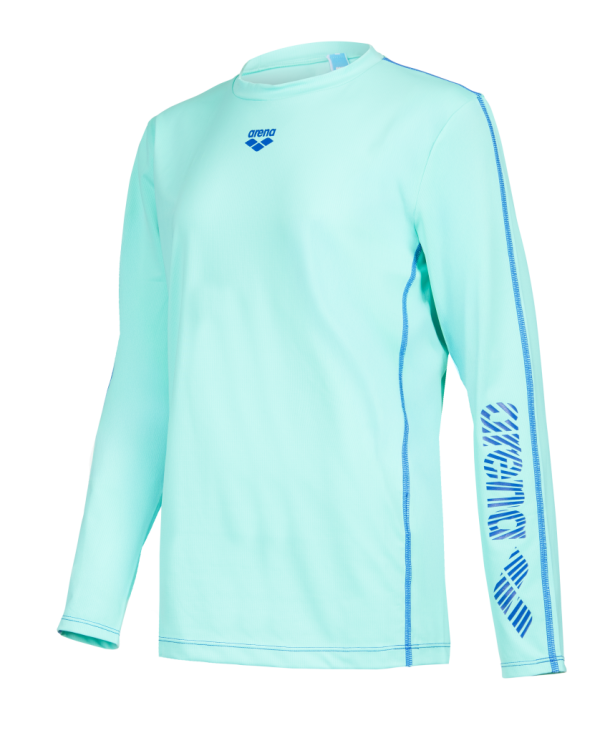 Arena Unisex Jr Arena L/S Swim Shirt 128 water Unisex