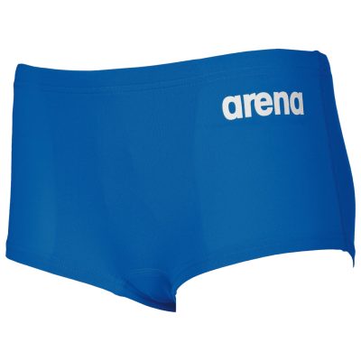 Arena B Solid Squared Short Jr 116 royal/white Jungen Produktbild 1