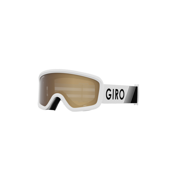 Giro Eyewear Chico 2.0 Basic Goggle one size white zoom amber rose S2 Unisex