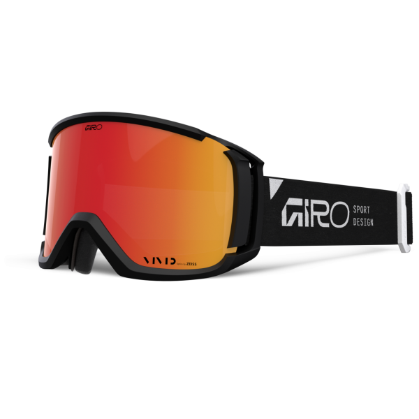 Giro Eyewear Revolt Vivid Goggle one size black stacked vivid ember S2 Unisex