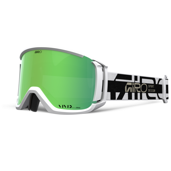 Giro Eyewear Revolt Vivid Goggle one size black/white burst vivid emerald S2 Unisex
