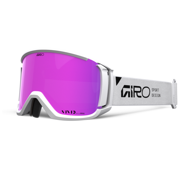 Giro Eyewear Revolt Vivid Goggle one size white stacked vivid pink S2 Unisex