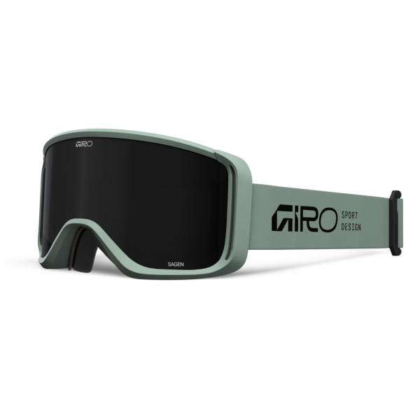 Giro Eyewear Sagen Flash Goggle one size glacier green stacked ultra black S3 +S0 Herren