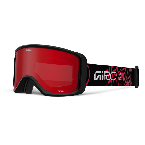 Giro Eyewear Sagen Flash Goggle one size red/black endless amber scarlet S2 +S0 Herren