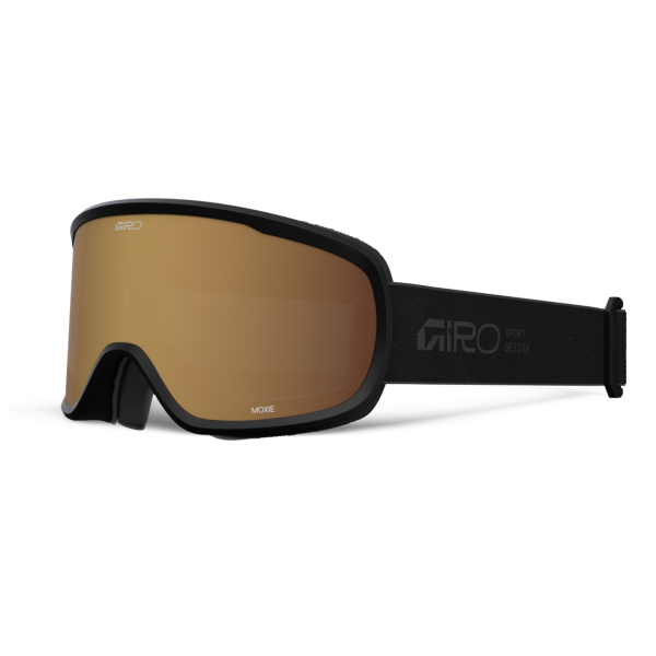 Giro W Moxie Flash Goggle one size black stacked amber gold S2 +S0 Damen
