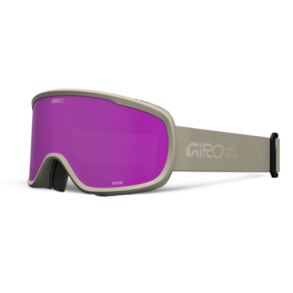 Giro W Moxie Flash Goggle one size stone stacked amber pink S2 +S0 Damen