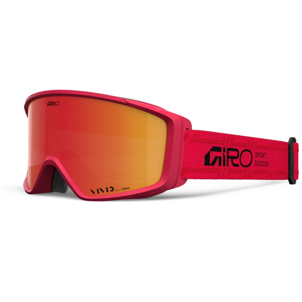 Giro Eyewear Index 2.0 Vivid Goggle one size red stacked vivid ember S2 Unisex