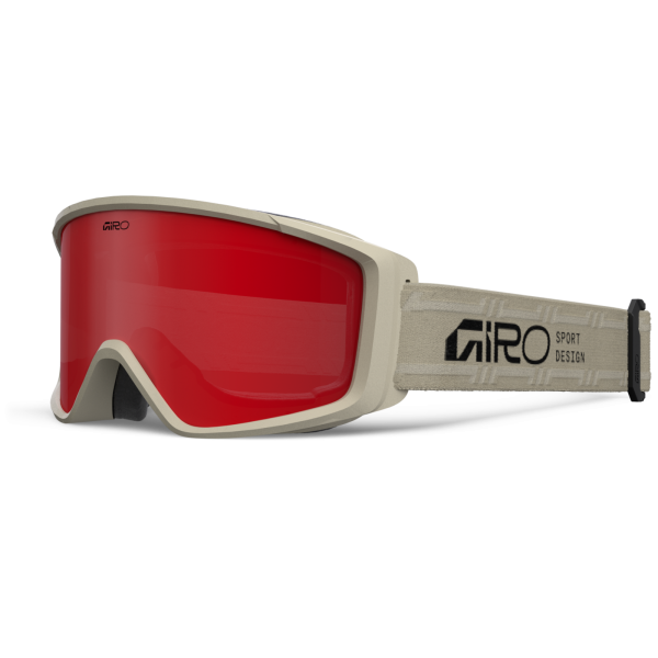 Giro Eyewear Index 2.0 Flash Goggle one size stone stacked amber scarlet S2 Unisex